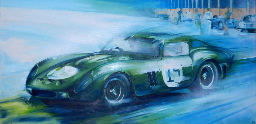 Gio : Automobile serie 38  --> original painting